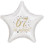 67. narozeniny balónek hvězda Balonky.cz 67. narozeniny balónek hvězda Balonky.cz