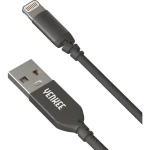 YENKEE YCU 611 USB 2.0 na Lightning kabel černá / délka 1m / 2.4A (8590669241644)
