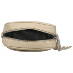 Stylová dámská koženková crossbody MaxFly Rozana, béžová