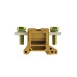 Weidmüller Z-series, Feed-through terminal, Rated cross-section: 2,5 mm², Tension clamp connection, Wemid, Dark Beige, ZDU 2.5 1608510000-100 100 ks