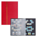 Album na známky Comfort 64l, černé stránky - červené