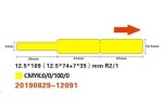 Niimbot štítky na kabely RXL 12,5x109mm 65ks Yellow pro D11 a D110