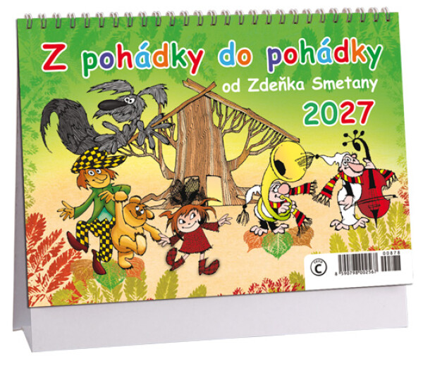 Stolní kalendář 2027 Aria Z pohádky do pohádky