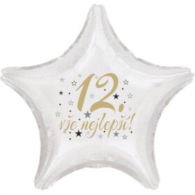 12.narozeniny balónek hvězda balonky.cz 12.narozeniny balónek hvězda balonky.cz