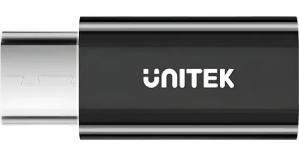 Unitek A1050ABK03 černá / Adaptér / USB-C - Micro USB (A1050ABK03)