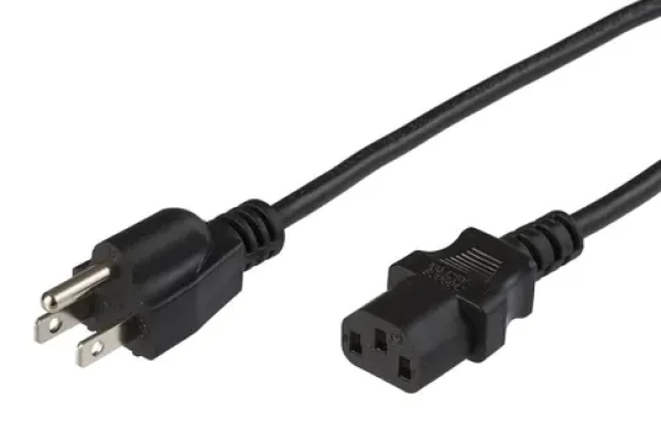 MicroConnect Power Cord US Typ B - C13 0,5 m černá / Americká koncovka (PE110405)