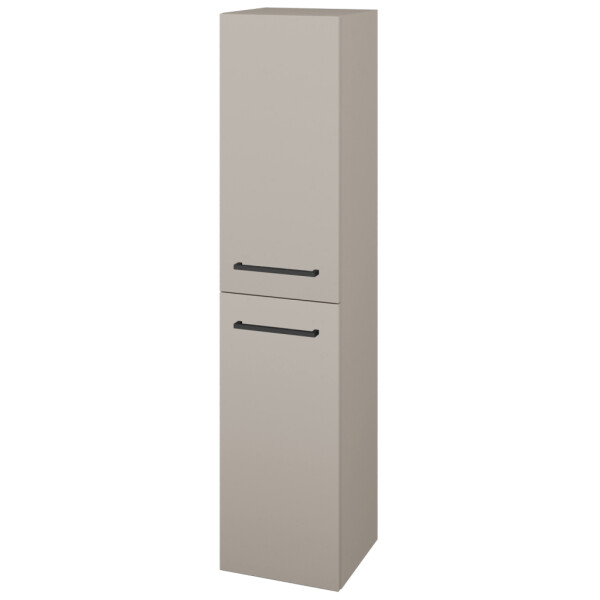 Dřevojas - Vysoká skříň DOS SVD2 35 - N07 Stone / Úchytka T06 / N07 Stone / Levé 210496H