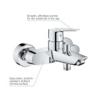 GROHE - QuickFix Start Vanová nástěnná baterie, chrom 24206002