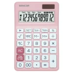 SENCOR SEC 381 TAX růžová / Stolní kalkulačka / dvanáctimístná (8590669389773)
