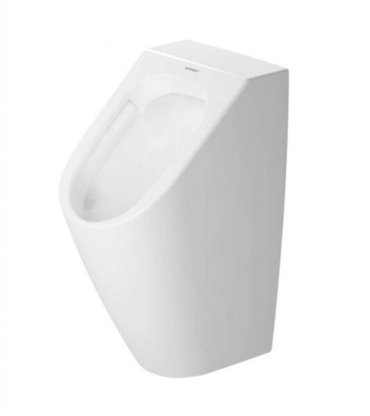 DURAVIT - Soleil by Starck Pisoár, zadní přívod, Rimless, WonderGliss, bílá 28303000001