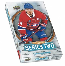 2025-2026 NHL Upper Deck Series Two Hobby Box - hokejové karty
