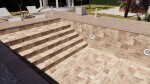 CGT Alkor Aquasense Signature - 3D Imperial Sand, 1,65 m šířka, 1,8 mm tloušťka, metráž - Bazénová fólie, cena je za m2