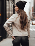 SKINVEX dámská přechodná kožená bunda béžová FashionStreet TY4744 XL