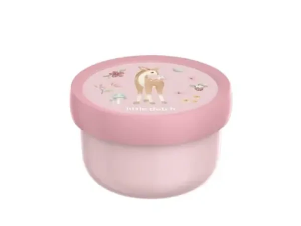 Little Dutch Box na ovoce s vidličkou Fairy Garden růžová (107430065406LD)