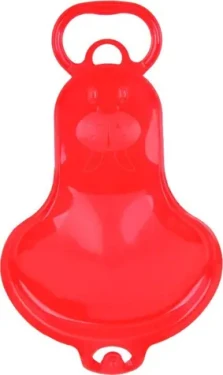 JOKOMISIADA Kluzák na sníh Mrož červená / Kluzák na sníh / nosnost 50 kg (SP0808)
