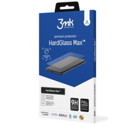 3mk HardGlass MAX Tvrzené sklo pro Xiaomi 11T Xiaomi 11T Pro černá (5903108439701)