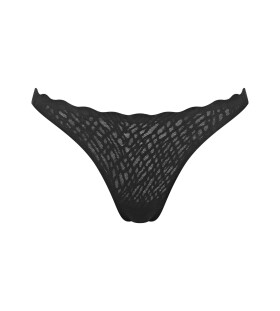 Dámská tanga ZERO Feel Bliss String - BLACK - černé 0004 - SLOGGI BLACK XXL