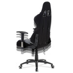 Kancelářské křeslo, houpací mechanismus, šedá látka, KA-F01 GREY