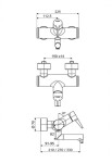 SCHELL - Vitus Umyvadlová baterie, chrom 016530699