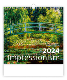 Nástěnný kalendář 2024 Impressionism,