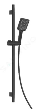 Kielle - Vega Set sprchové hlavice, tyče a hadice, matná černá 20418SE4