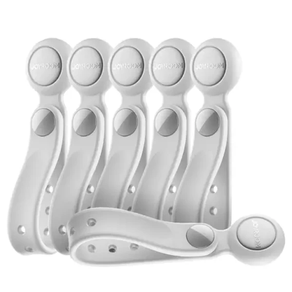 Joyroom JR-ZS422 organizér kabelů / 6ks / bílá (6956116721398)