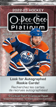 Hokejové Karty NHL 2022-23 Upper Deck O-Pee-Chee Platinum Hobby Balíček