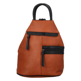 Stylový městský batůžek Elly, hnědý