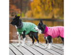 Oboustranná mikina Razzle-Dazzle Midlayer, růžová/červená, Hurtta Velikost: 45