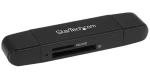 StarTech čtečka paměťových karet černá / Čtečka paměťových karet / SD / microSD / SDHC / SDXC / MMC / USB 3.2 Gen 1 (SDMSDRWU3AC)