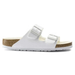 Birkenstock dámské/pánské boty Birkenstock Arizona Birko-Flor Regular wide feet for summer white (1019061) 42