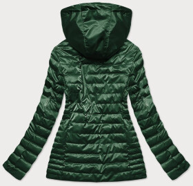 Zelená dámská bunda kapucí model 16149578 Zelená 6&8 Fashion
