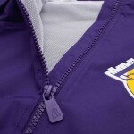 New Era Pánská bunda Los Angeles Lakers NBA Quarter Zip Windbreaker Velikost: XL