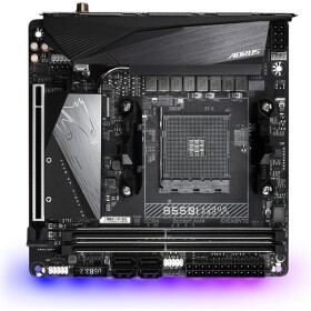 GIGABYTE B550I AORUS PRO AX / AMD B550 / DDR4 / SATA III RAID / USB / GLAN / M.2 / Wi-Fi / sc.AM4 / mITX (B550I AORUS PRO AX)