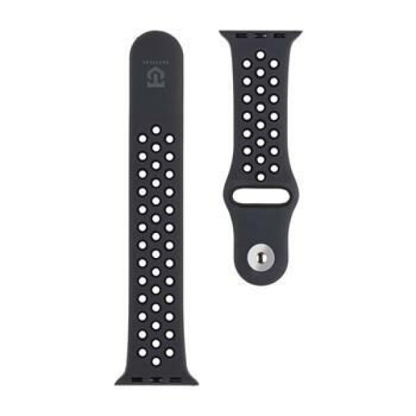 Tactical 839 Double Silikonový Řemínek pro Apple Watch 38/40/41mm černá (57983119920)