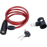 EXTOL CRAFT 77730 Zámek na kolo, 100cm x 6mm, spirálový