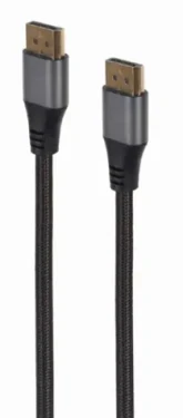 Gembird CC-DP8K-6 DisplayPort 1.8 m černá / 8K@60Hz / 2x DisplayPort (M) (CC-DP8K-6)