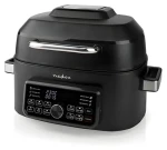 Nedis KAAFG600BK černá / Horkovzdušná fritéza / 6 l / 7 programů (KAAFG600BK)