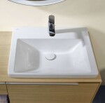 VILLEROY & BOCH - Subway 3.0 Umyvadlo nábytkové 60x47 cm, bez přepadu, otvor pro baterii, alpská bílá 4A706L01