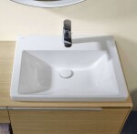 VILLEROY & BOCH - Subway 3.0 Umyvadlo nábytkové 60x47 cm, bez přepadu, otvor pro baterii, CeramicPlus, alpská bílá 4A706LR1