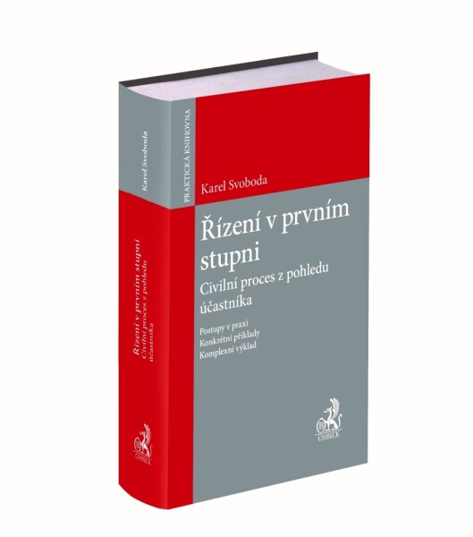 Řízení v prvním stupni. Civilní proces z pohledu účastníka