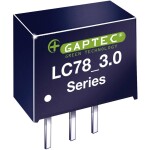 Gaptec 10020074 DC/DC měnič napětí do DPS 12 V/DC 5 V/DC 3 A 15 W Počet výstupů: 1 x Obsah 1 ks