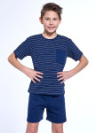 Pyžamo Cornette Young Boy 218/118 Lagoon kr/r 134-164 tmavě modrá 134-140