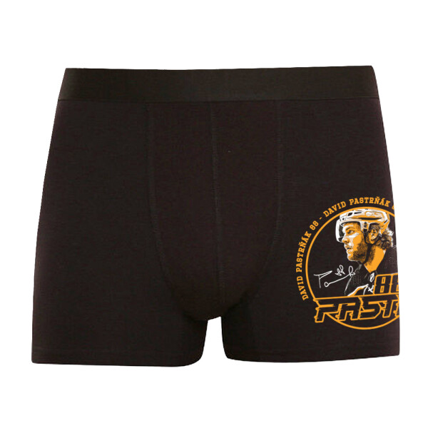 FansArena Pánské boxerky David Pastrňák #88 PASTA 88 Exclusive Collection Boston Bruins NHL Velikost: M