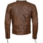 Pánská Kožená Bunda Allesio Aged Brown Brixton Hnědá Velikost: 8XL