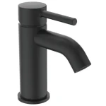 Ideal Standard CeraLine - Umyvadlová baterie s výpustí Click-Clack | černá (BC822XG)