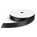 Saténová stuha šířka 25mm, délka 45m, červená