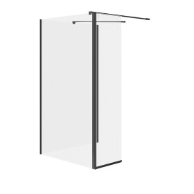 CERSANIT - SET B801 WALK-IN MILLE POHYBLIVÁ STĚNA ČERNÁ 90X100X30X200 VIR S601-188