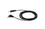 Equip / Propojovací kabel / Jack 3,5mm - Jack 3,5mm / zalomený / 2,5 m / černý (147084)