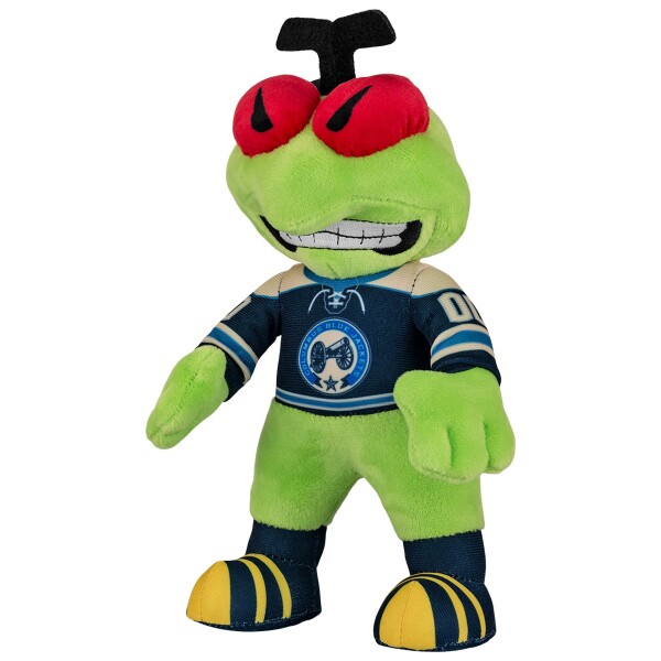 Bleacher Creatures Plyšový maskot Columbus Blue Jackets NHL Stinger #00 Plush Figure 3rd Jersey
